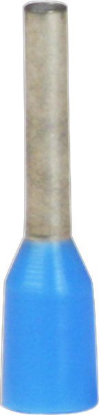 Aderendhülse Typ B isoliert 0.75mm²/8mm blau 