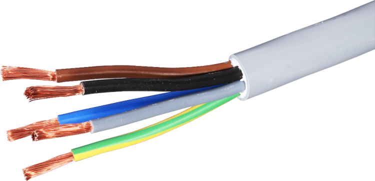 Câble FG16M16-flex, 5×25mm² 3LNPE sans halogène gr Cca Une longueur