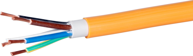 PUR-Kabel 5x2,5mm² 3LNPE Eine Länge