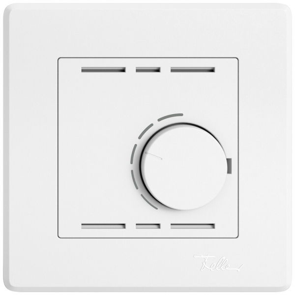 Thermostat d'ambiance ENC EDIZIO.liv SNAPFIX® s.interrupteur 24VAC/DC 50Hz bc 