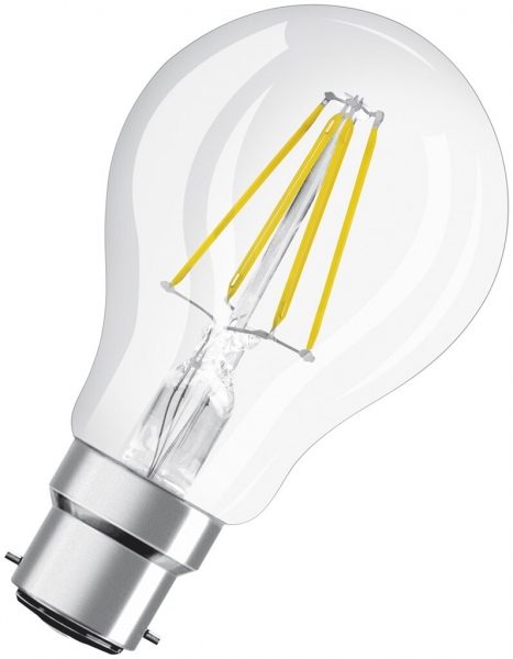 LED-Lampe LDV Parathom CLASSIC A60 B22d 7W 240V 806lm 827, klar 