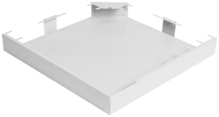 Angle plat tehalit DABA 50×160mm, blanc pur 