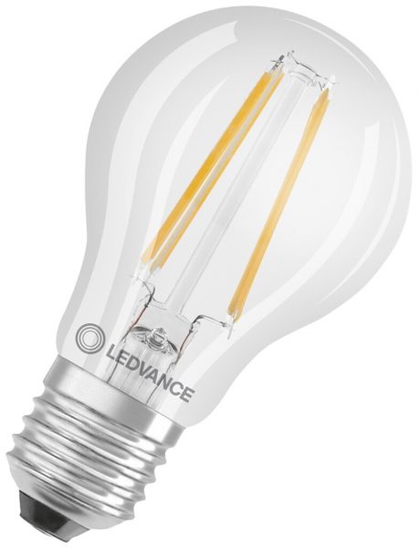 Lampe LED LEDVANCE CLAS A E27 6.5W 806lm 2700K Ø60×105mm type A clair 