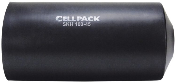 Schrumpf-Endabschlusskappe Cellpack SKH 100…45mm schwarz 