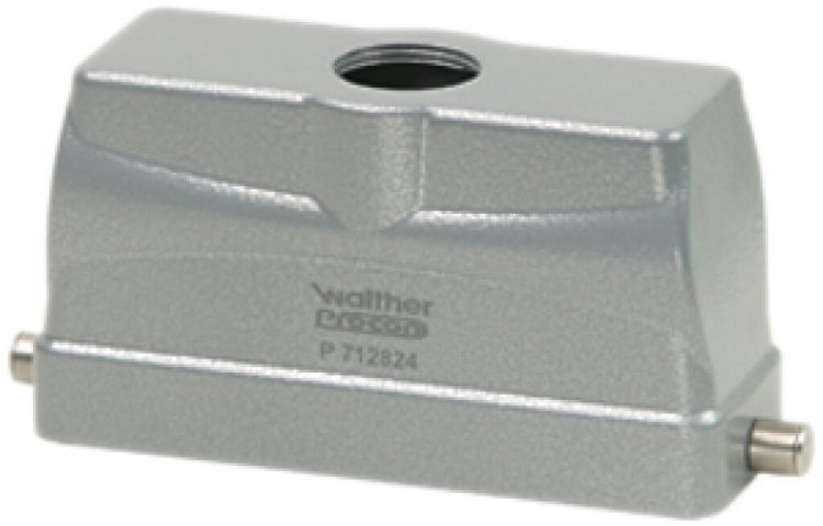 Scatola di spina Walther PROCON P712824, filettatura 1×M25, H=65mm, Al 