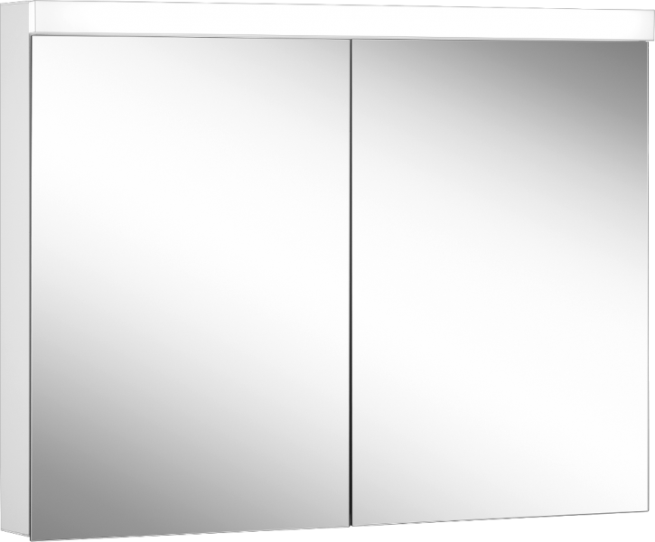 Armoire à miroir Schneider LOWLINE Basic 100/2/LED blanc 4000K 