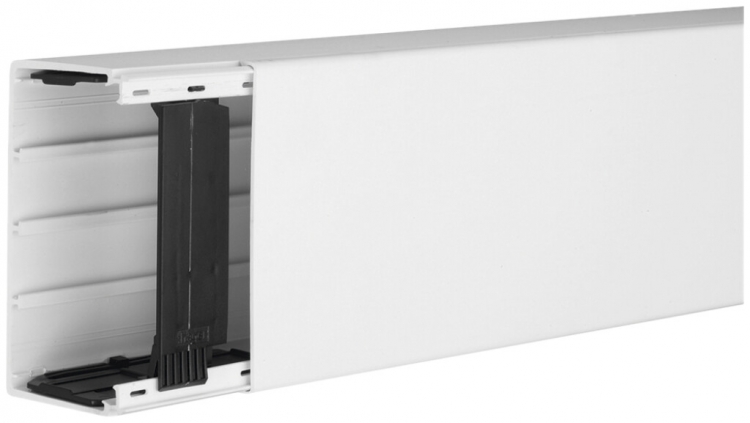 Canale d'installazione tehalit LF 110×60×2000mm (l×h×L) PVC bianco puro 