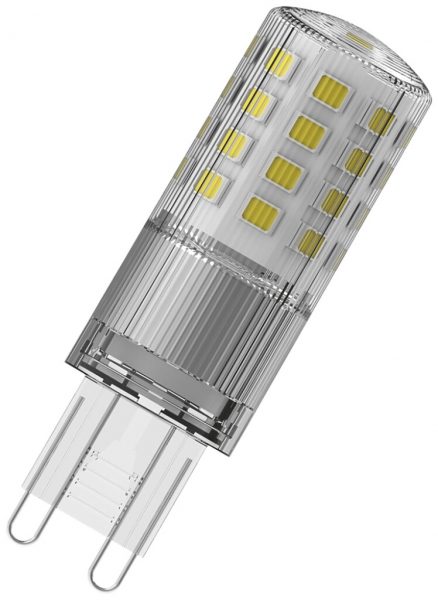 Lampe LED LEDVANCE PIN40 G9 4W 470lm 2700K VAR Ø18×59mm clair 