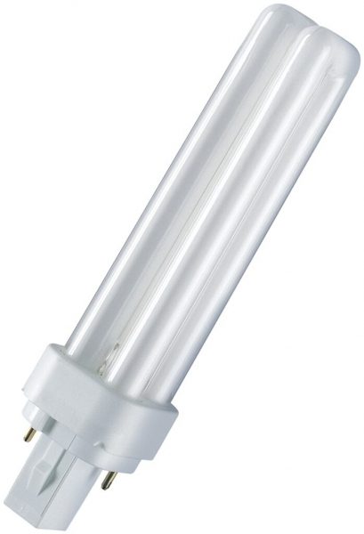 Lampe Osram Dulux-D 13W/31-830 warmweiss 