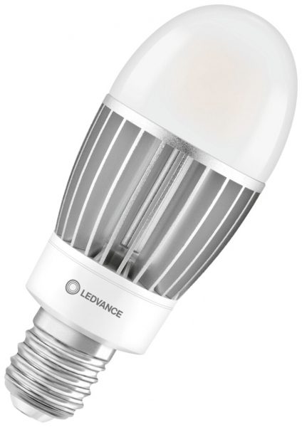 LED-Lampe LEDVANCE HQL LED P E40 41W 5400lm 2700K Ø80×202mm mattiert 