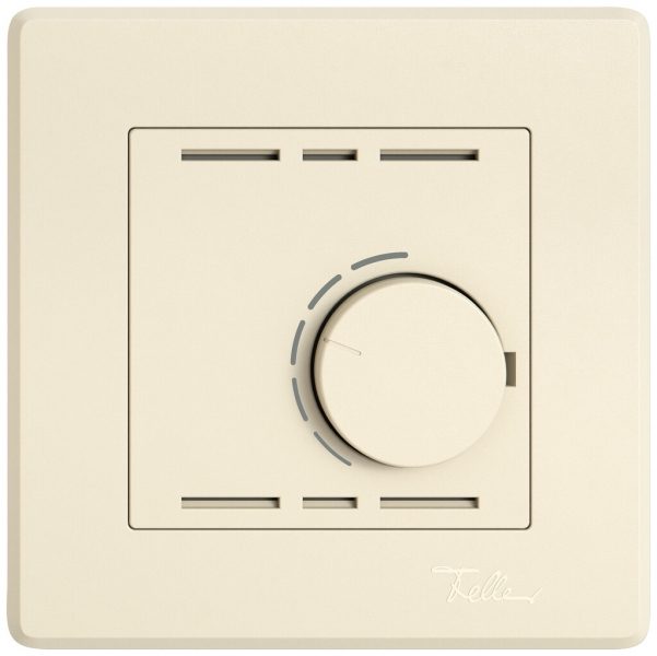 Thermostat d'ambiance ENC EDIZIO.liv SNAPFIX® sans interrupteur 230VAC 50Hz cr 