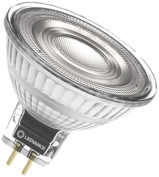 Lampe LED LEDVANCE GU5.3 5.3W 345lm 4000K VAR Ø51×46mm MR16 clair 36° 