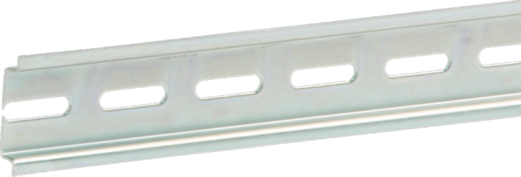 Profilschiene WAGO verz.geloc. L=2m 35×7.5mm, EN 50022-35 