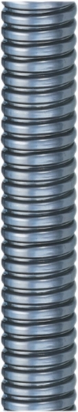Tubo metallico flessibile AGRO blu 29/36mm Polyplast SPR-PU-AS rotolo 25m 