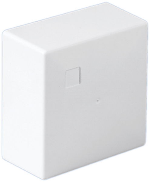 Boîte AP R&M Speedbox grd.2 82×82×39 vide blanc 