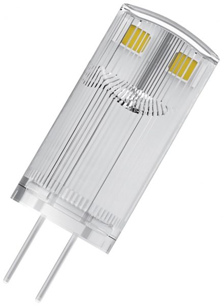 LED-Lampe LEDVANCE PIN10 G4 0.9W 100lm 2700K Ø12×33mm klar 
