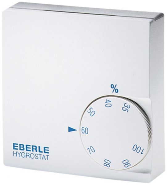 Hygrostat d'ambiance Eberle HYG-E 6001 blanc 