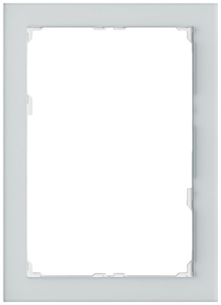 UP-Abdeckrahmen EDIZIO.liv prestige SNAPFIX® f.Panel 7" 214×154mm spiegel satin 