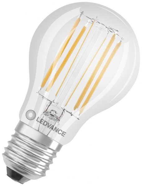Lampe LED LEDVANCE CLAS A E27 7.5W 1055lm 2700K VAR Ø60×105mm type A clair 