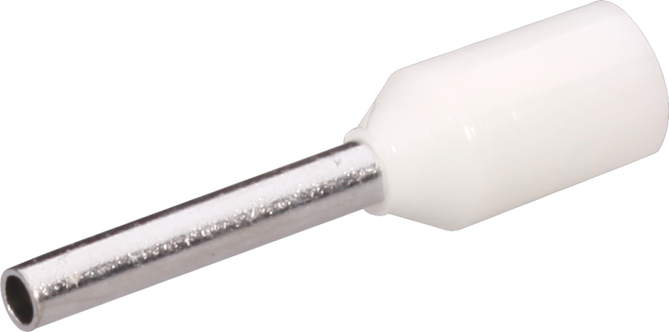 Embout de câble Ferratec DIN is.0.5mm²/8mm blanc 