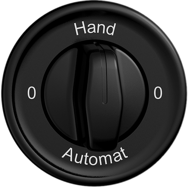 Interrupteur rotatif STANDARDdue SNAPFIX® manette 2/1L 0-Hand-0-Auto no 