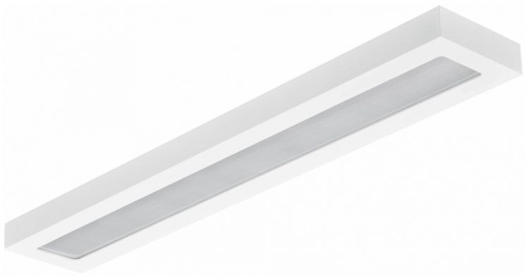 Plafonnier LED AP CoreLine SM136V OC 31W 4000K DIM 1200×200mm IP20, blanc 