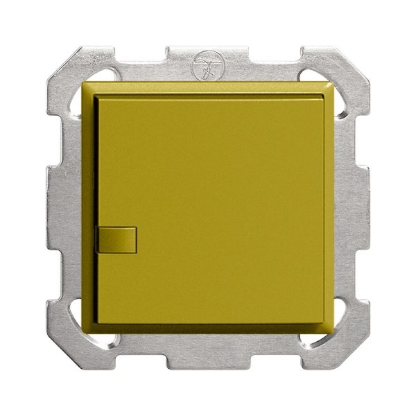 Variateur LED ENC EDIZIOdue ZEP FM sans LED 1×bouton 1×commande olive 