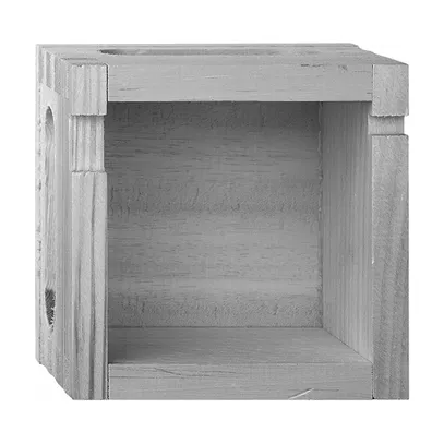 UP-Holz-Einbaukasten Gr.III für PMK, 123×123mm 
