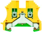 Borne de protection Weidmüller WPE connexion à vis 2.5mm² vert-jaune 