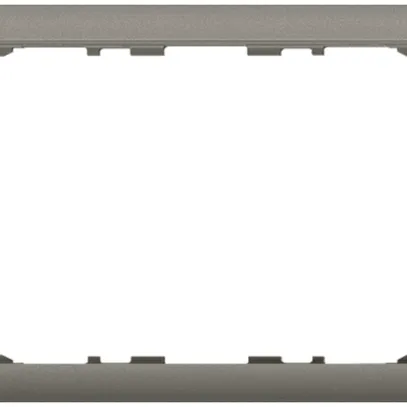 Cadre de recouvrement EDIZIOdue colore pour KNX-Panel 7" gris foncé 