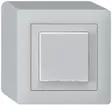 AP-LED-Leuchte kallysto LED-bl 230V hellgrau 