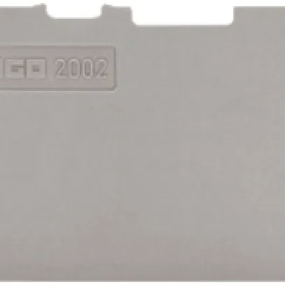 Paroi de fermetur.WAGO TopJob-S gris 2P pour série 2002 