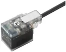 Câble Weidmüller SAIL ouvert/connecteur d'électrovanne version B 1.5m PUR noir 