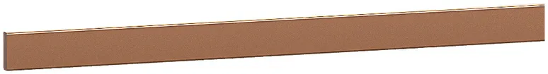 Sammelschiene Hager uniway, Kupfer blank, 10×3mm, Länge 2m 