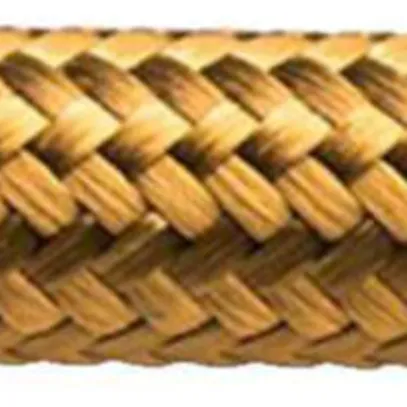 Cavo tessile Roesch tondo 2×0.75mm² PNE oro 