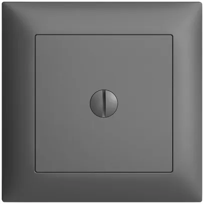 Kit frontale INC EDIZIOdue grigio scuro, 88×88mm 