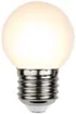 Lampada LED M. Schönenberger E27 1W 15lm 2700K 69mm G45 opale bianco 