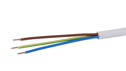Câble d'installation FE0 3×1.5mm² LNPE Dca, gris Rouleau à 100m
