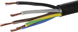 Câble Gd 5x1,5 mm² 3LNPE no Rouleau à 100m