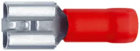 Clip isolato Ferratec RSP 6.3×0.8/0.5…1.5 rosso 