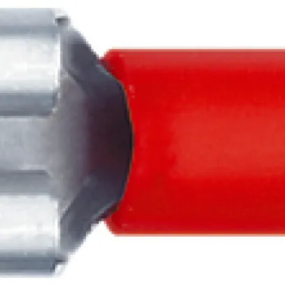 Clip isolé Ferratec RSP 6.3×0.8/0.5…1.5 rouge 