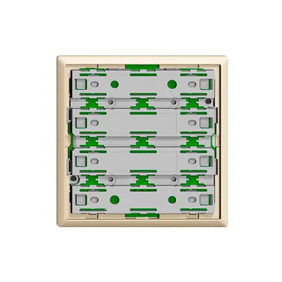 Unité fonctionnelle KNX RGB 1…8× EDIZIOdue crema a.LED, a.sonde d.température 