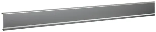 Couvercle Hager pour SL20080 décor aluminium pour montage LED 
