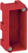 Scatola INC Batibox MOS rosso 1modulo p=40mm per mattone 