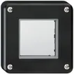 Partie supérieure robusto pour appareils Systo/KNX, noir, IP55 