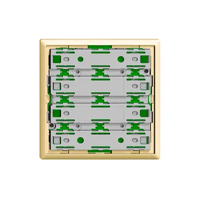 Frontplatte universal für 4×1T EDIZIOdue vanille, ohne LED 