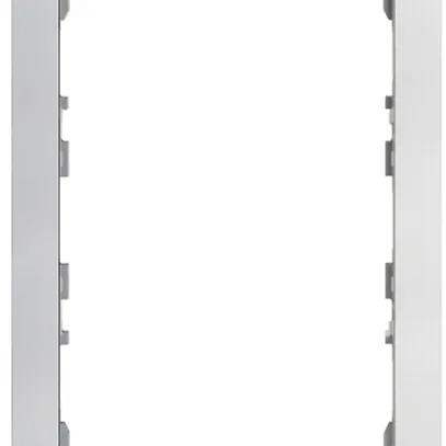 Cadre de recouvrement EDIZIOdue prestige pour KNX-Panel 7" aluminium 