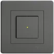 UP-Drucktaster EDIZIO.liv SNAPFIX® ARK/1P Frontbeleuchtung gelb dgu 