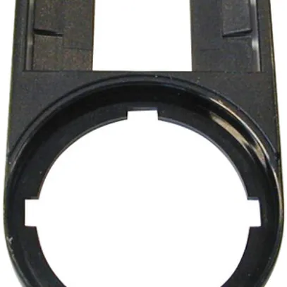 Porte-plaquette ETN RMQ 50×30mm noir 