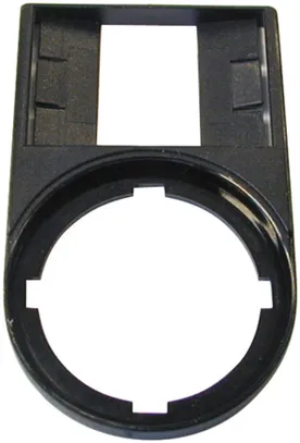 Portaplacchetta ETN RMQ 50×30mm nero 